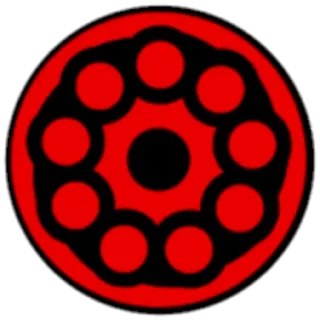 👀 Шаринган, Наруто, глаз, Додзюцу, Аниме telegram sticker
