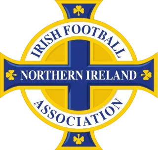 🇬🇧 Irish Football Association IRISH FOOTBALL NORTHERN IRELAND ASSOCIATION Northern Ireland, football, soccer, sports, IFA, crest, logo telegram sticker