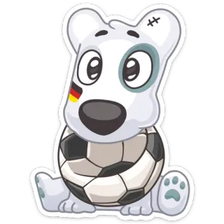 😐 cane, football americano, calcio, sport, animale, cartone animato telegram sticker