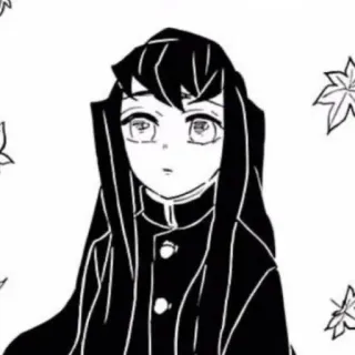 💗 Muichiro Tokito Demon Slayer 時透無一郎, アニメ, マンガ, 鬼滅の刃, キャラクター, イラスト telegram sticker