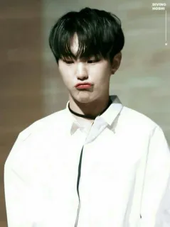 💿 Hoshi DIVING HOSHI kpop, idool, zanger, portret telegram sticker