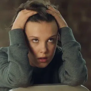 Millie Bobby Brown telegram stickers