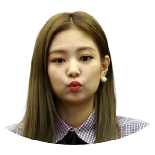 😗 Jennie Kim kpop, jennie, blackpink, 歌手, セレブ, アジア人, 女性 telegram sticker