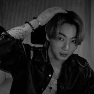 ▪️ Jungkook kpop, bts, アイドル, 歌手, タトゥー whatsapp sticker