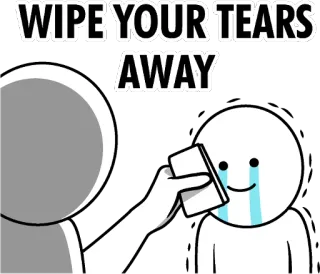 DODGE THE ISSUE ENG :: @line_stickers telegram stickers