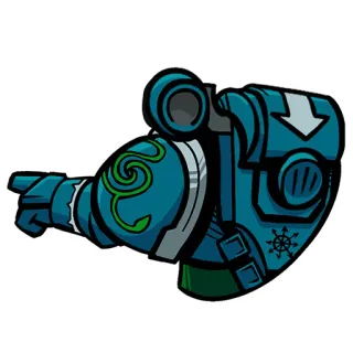 👈 warhammer 40k, space marine, chaos, waffe, energiefaust telegram sticker