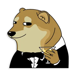 D/Bond telegram stickers