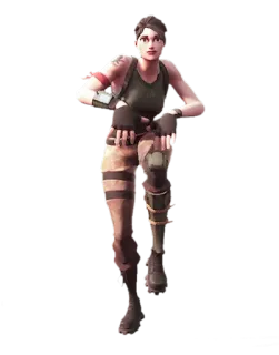 👏 jeu vidéo, personnage, femme, bronzé, pose, action telegram sticker