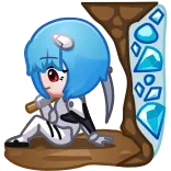 🎰 Rei Ayanami Neon Genesis Evangelion whatsapp sticker