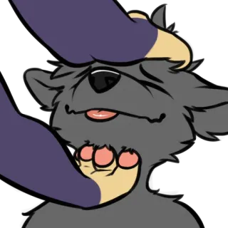 🙏 Wolf telegram sticker