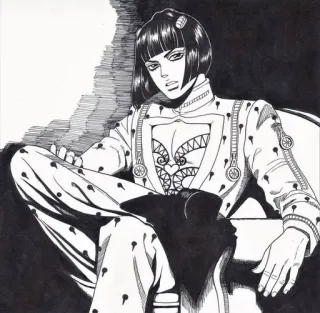 ❔ Bruno Bucciarati JoJo's Bizarre Adventure Anime, Manga, Charakter, JoJo's Bizarre Adventure, Bruno Bucciarati telegram sticker