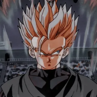 🔥 Gohan Dragon Ball Z 动漫, 悟饭, 龙珠Z, 超级赛亚人, 卡通 telegram sticker