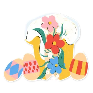 Настрій: Великдень із «Сільпо» || Mood: Easter with Silpo telegram stickers