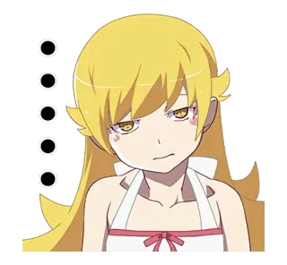 Monogatari @Nekosticker whatsapp stickers