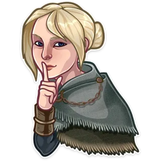 🤫 シー, 女性, 指, 静かに, 秘密, 沈黙 whatsapp sticker