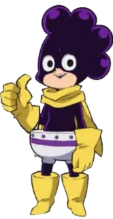 👍 Minoru Mineta My Hero Academia Anime, Held, Manga, Mineta, Daumen hoch telegram sticker