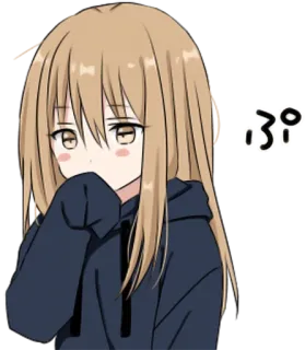 😳 ぷ 动漫, 女孩, 可爱, 日本, 贴纸 whatsapp sticker