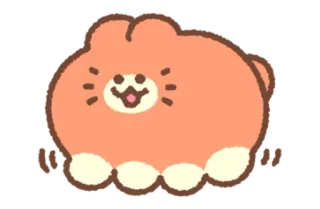 🍊 chat, mignon, kawaii, animal de compagnie, animal telegram sticker