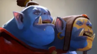 💙 Dota 2 Dota 2, ogr, niebieska skóra, fantasy, gra wideo, postać telegram sticker