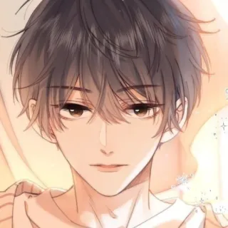 👌 Anime, Ragazzo, Ritratto, Cartone animato, Persona telegram sticker