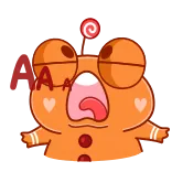 😫 AA Cartoon, Figur, Sticker, Animiert telegram sticker