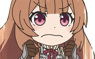 😡 anime, cute, angry, chibi telegram sticker