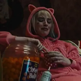 💎 Harley Quinn Suicide Squad Harley Quinn, Margot Robbie, movie, DC Comics, character, fictional telegram sticker