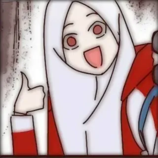 🤸‍♀ Anime, Manga, Cartoon, Duim omhoog, Blij telegram sticker