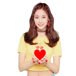 ❤️ wanita, gadis, hati, K-pop, penyanyi telegram sticker