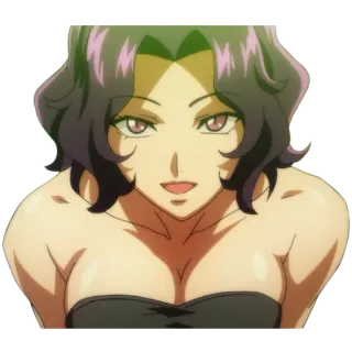 😃 anime, woman, cartoon, character telegram sticker