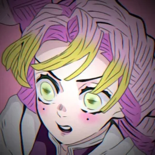 🍡 Mitsuri Kanroji Demon Slayer anime, character, mitsuri, kanroji, demon slayer telegram sticker