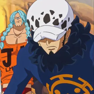 🩺 Trafalgar Law One Piece Anime, One Piece, Trafalgar Law, Manga, Charakter telegram sticker