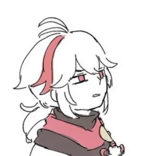 😶 Kaedehara Kazuha Genshin Impact 动漫, 原神, 枫原万叶, 枫原万叶, 角色 telegram sticker