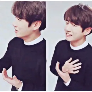 😫 Jungkook kpop, bts, jungkook, cantante, maschio, asiatico, musica, celebrità telegram sticker
