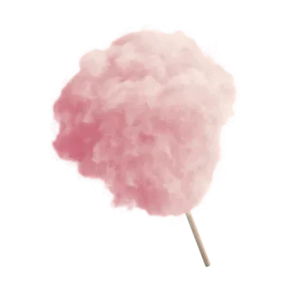 🍏 algodón de azúcar, caramelo, rosa, dulce, postre, merienda, antojo telegram sticker