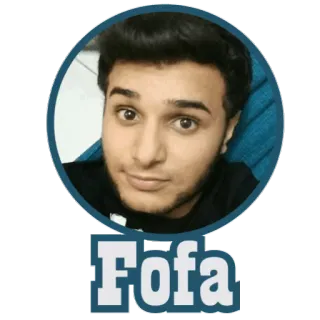 👧 Fofa potret, orang, pria, biru, lingkaran, wajah, close up telegram sticker