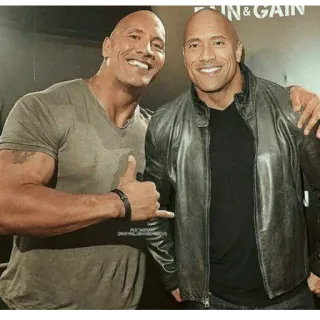👶 Dwayne Johnson Pain & Gain PAIN & GAIN telegram sticker