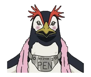 😝 PEN penguin, binatang, stiker, kartun telegram sticker