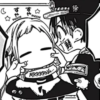 🩹 MRRRNG... Anime, Manga, Lindo, Personajes, Durmiendo telegram sticker
