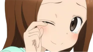 😂 Anime, Chica, Linda, Lágrimas, Llorando telegram sticker