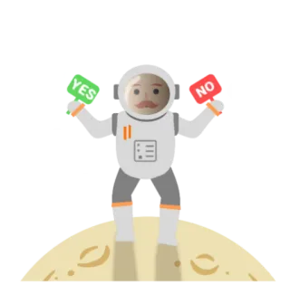 YESorNO telegram stickers