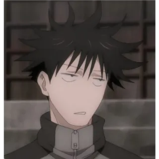 🙂 Megumi Fushiguro Jujutsu Kaisen Anime, Manga, Megumi, Fushiguro, Jujutsu Kaisen whatsapp sticker