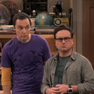 👀 Sheldon Cooper The Big Bang Theory Sheldon, Leonard, The Big Bang Theory, sitcom, tv show, friends telegram sticker
