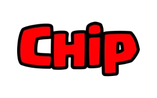 ❤ CHiP CHiP, testo, rosso, parola, nome telegram sticker