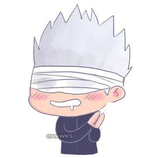 🤤 @HAWKS sticker, anime, figur, comic telegram sticker