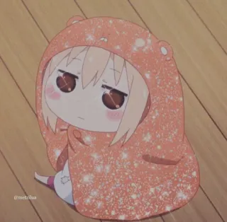 💘 Anime, Chibi, Słodkie, Postać, Kreskówka, Iskierka whatsapp sticker