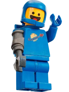 👨‍🚀 Benny The Lego Movie Lego, Benny, The Lego Movie, Astronauta, Spazio, Personaggio telegram sticker