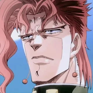 🌟 Noriaki Kakyoin JoJo's Bizarre Adventure Anime, Jojo's Bizarre Adventure, Noriaki Kakyoin, Kakyoin telegram sticker