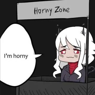 😉 Horny Zone telegram sticker