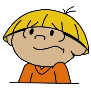 😞 Numbuh Four Codename: Kids Next Door dibujos animados, personaje, niños, KND: Los Chicos del Barrio, Número 4, pegatina whatsapp sticker